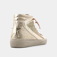 Rooney Goose High Tops - Gold