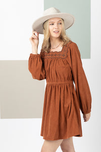 Wilderness Run Dress - Rust
