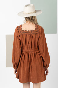 Wilderness Run Dress - Rust