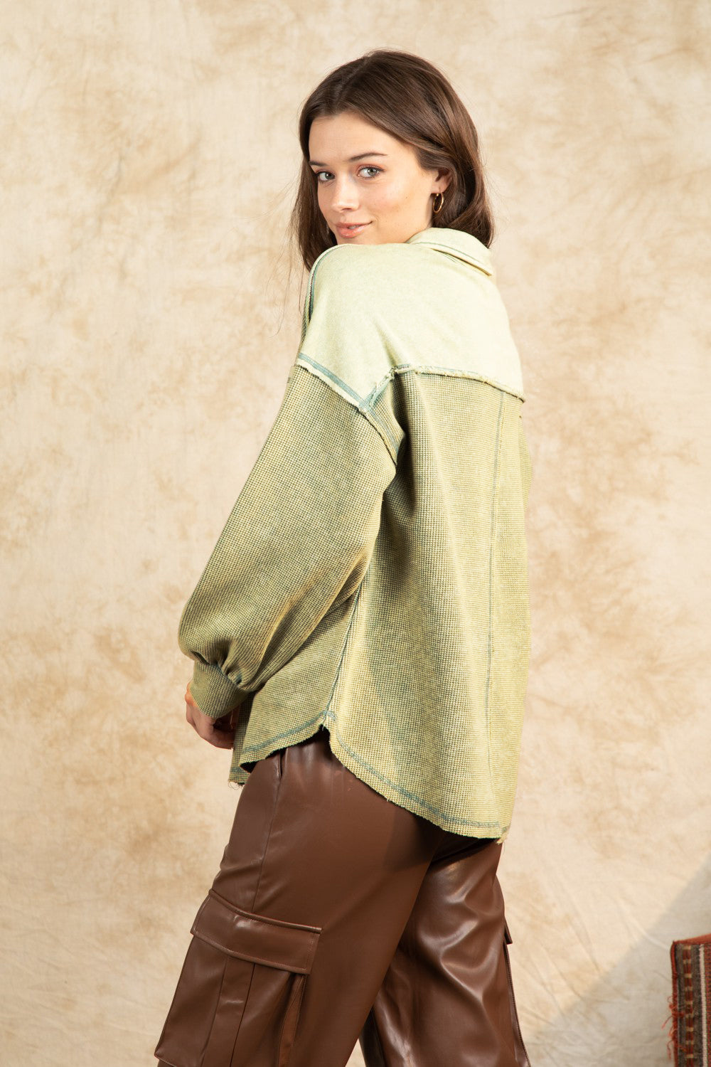 Never Apart Top - Sage
