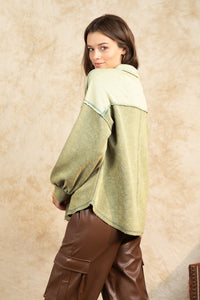 Never Apart Top - Sage