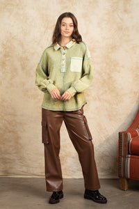 Never Apart Top - Sage