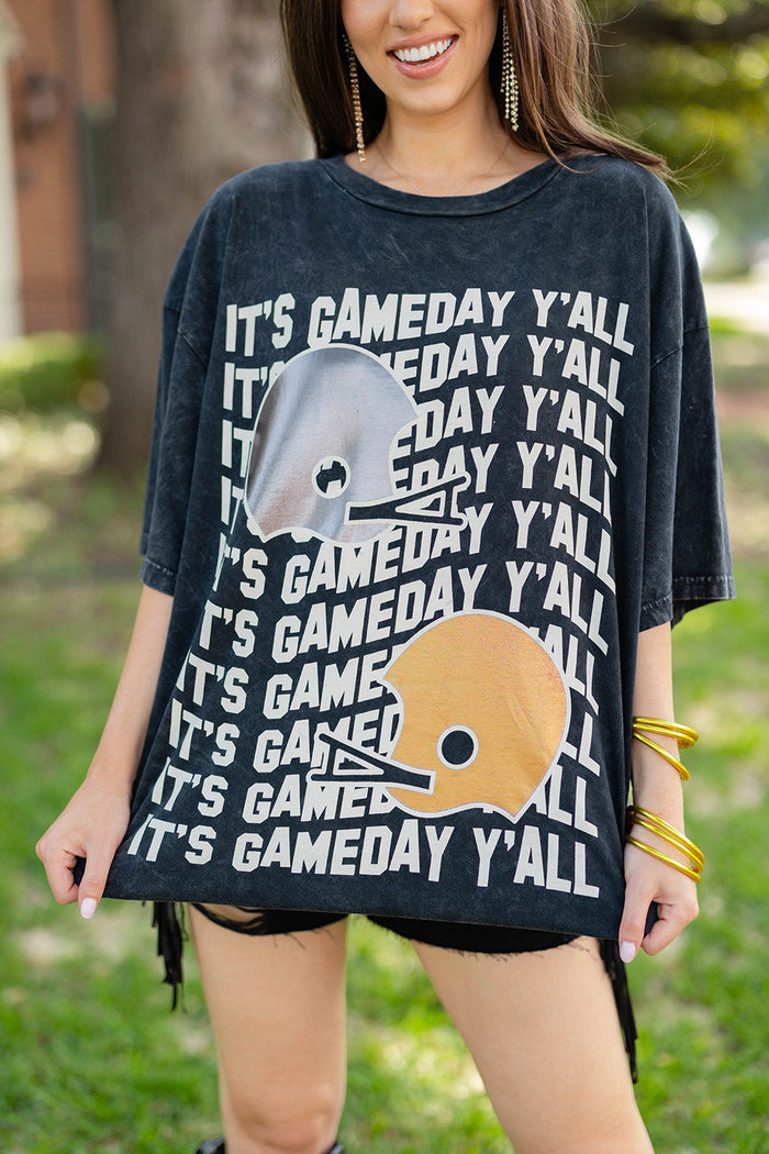 It's Gameday Y'all Tee - Black