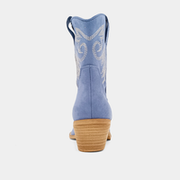 Zahara Booties - Blue Suede