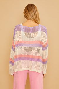 Hanging Around Top - Ivory