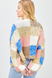 Fair & Square Cardigan - Brown
