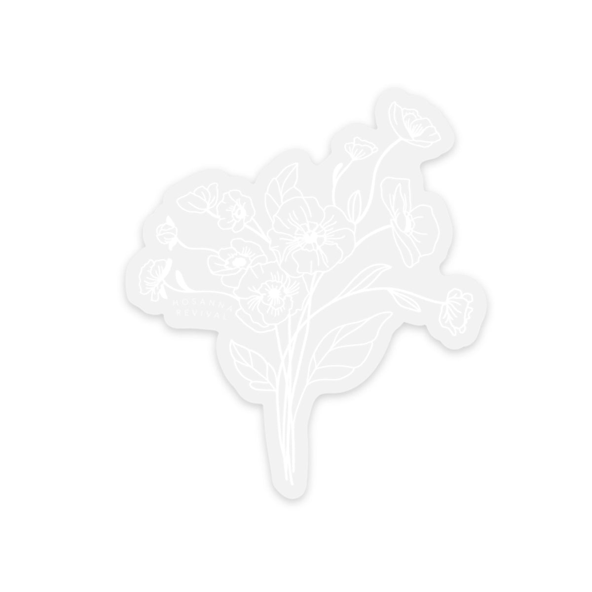 Yorkshire Poppy Sticker