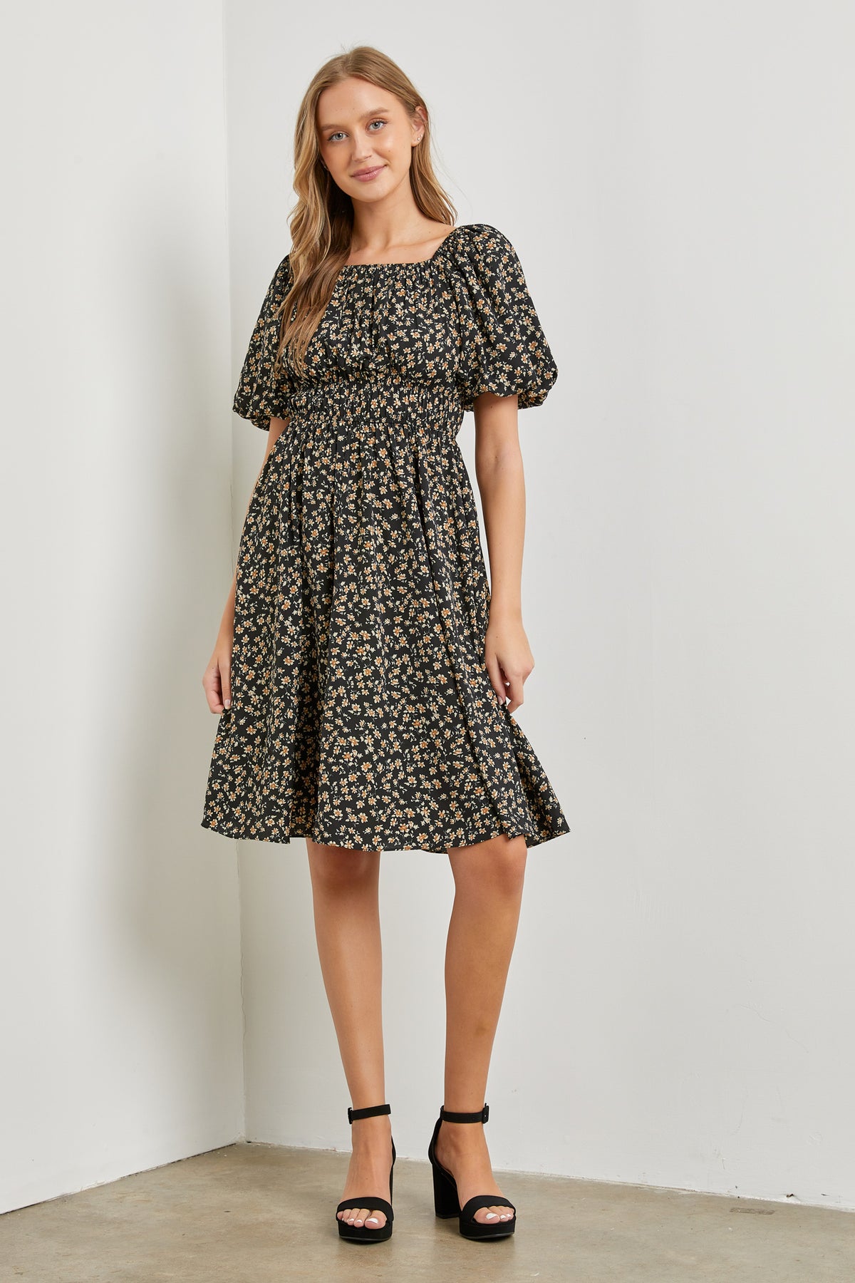 Friendly Breeze Dress - Black