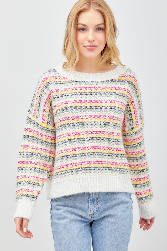 Sublime Streak Sweater - Multi