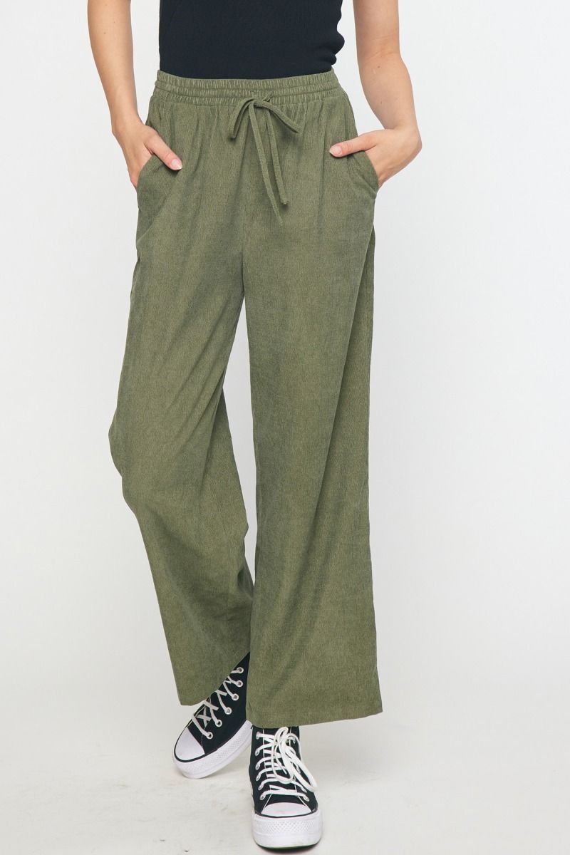 Cord Of Change Pants - Olive