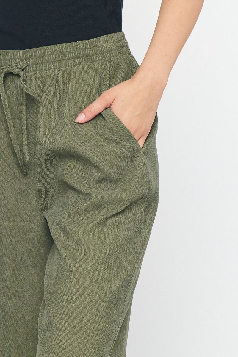 Cord Of Change Pants - Olive
