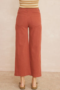 On The Rise Pants - Rust