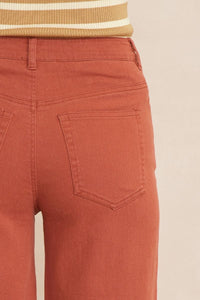 On The Rise Pants - Rust