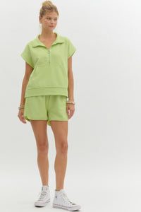 Fast Track Shorts - Lime