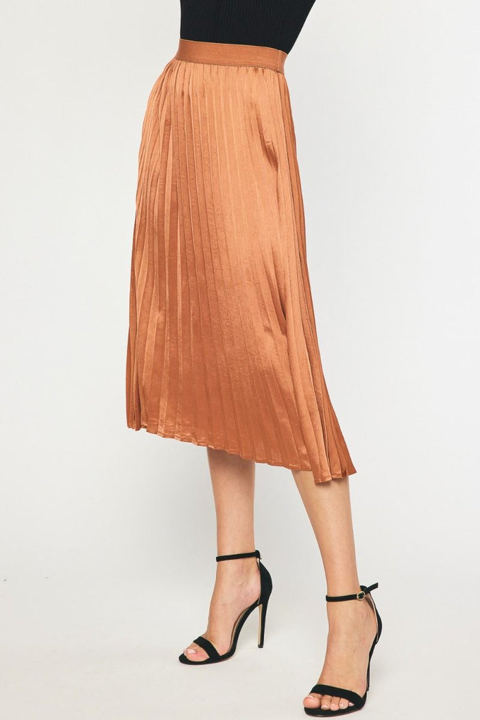 Ultimate Luxury Skirt - Rust