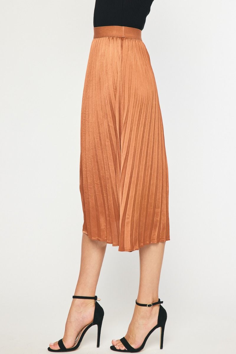 Ultimate Luxury Skirt - Rust