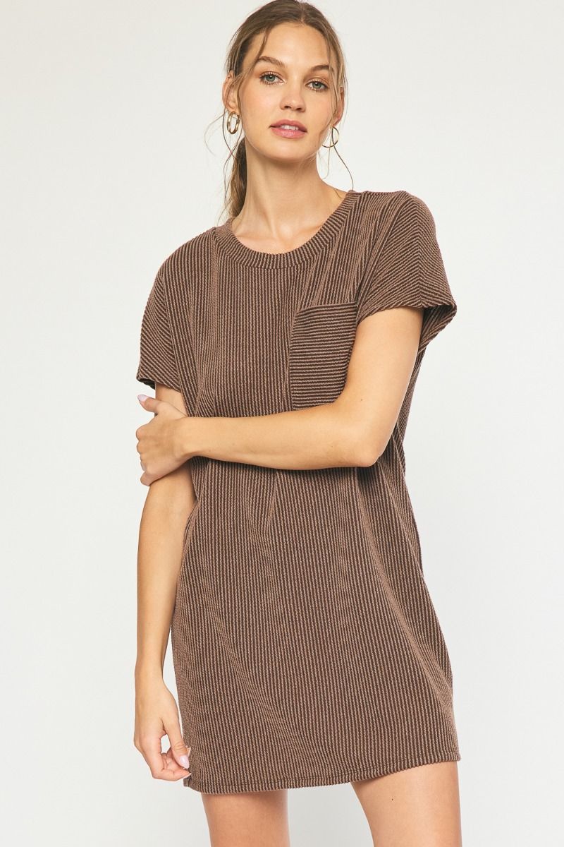 Tangible Form Dress - Brown Sage in Bloom Tangible Form Dress - Brown Sage in Bloom