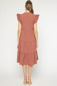 Active Confidence Dress - Cinnamon