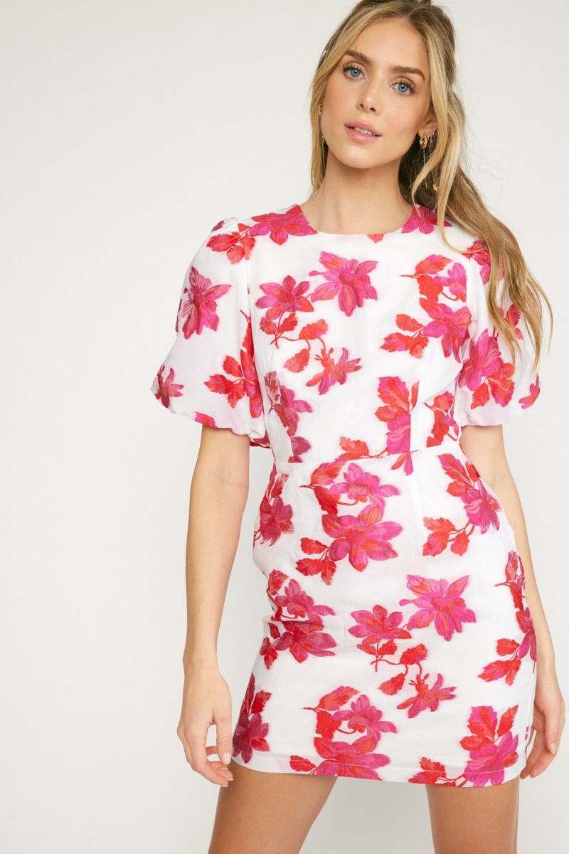 Always Blooming Dress - Off White