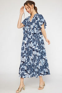 Adventure Awaits Dress - Navy