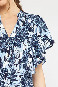 Adventure Awaits Dress - Navy