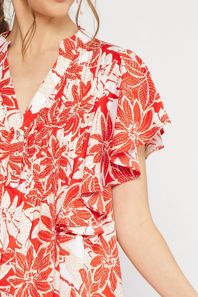 Adventure Awaits Dress - Red