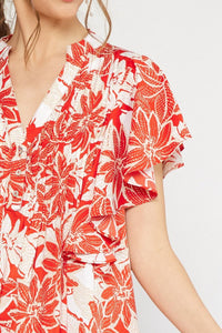 Adventure Awaits Dress - Red