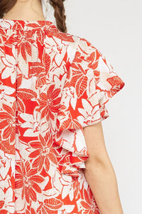 Adventure Awaits Dress - Red