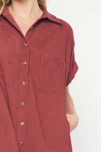 Local Tradition Dress - Merlot