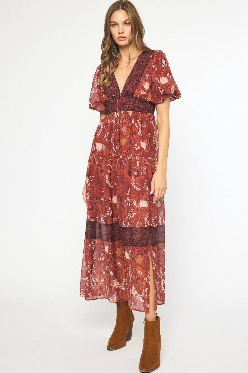 Nomadic Lifestyle Dress - Rust