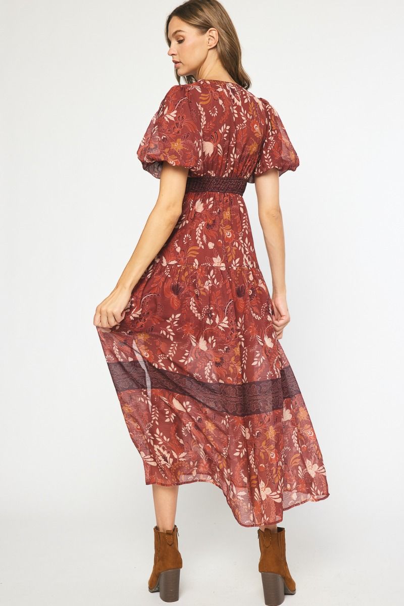 Nomadic Lifestyle Dress - Rust