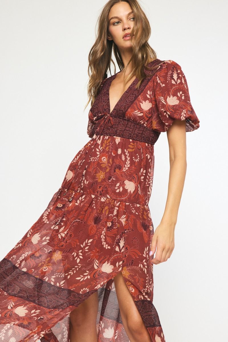 Nomadic Lifestyle Dress - Rust