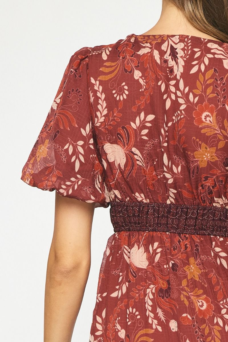Nomadic Lifestyle Dress - Rust