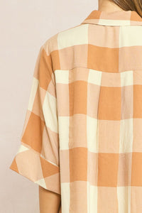 Shape Of Whimsy Dress - Caramel