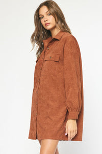 Harvest Winds Dress - Cinnamon