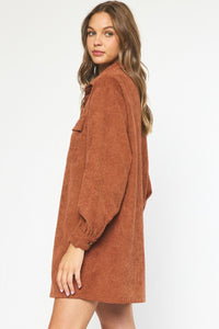 Harvest Winds Dress - Cinnamon