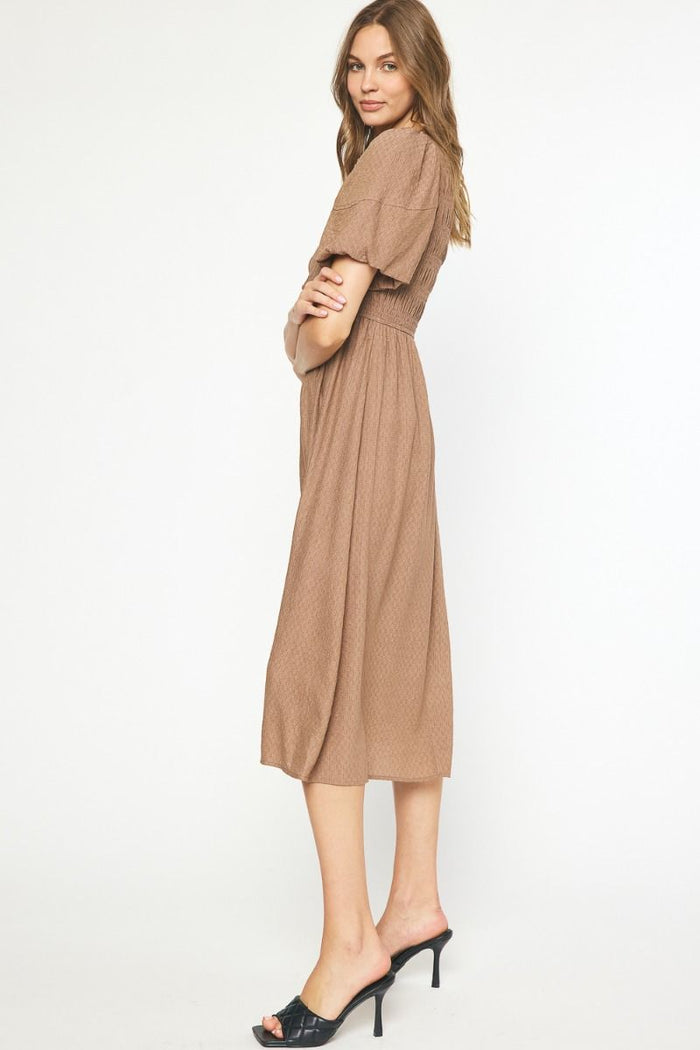 Harvest Festival Dress - Mocha