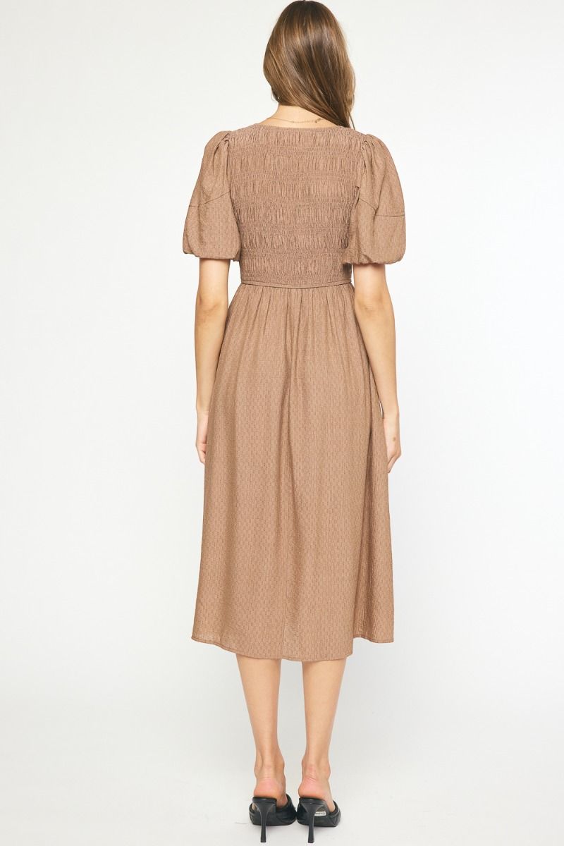 Harvest Festival Dress - Mocha