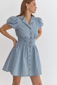 Outer Range Dress - Lt Denim