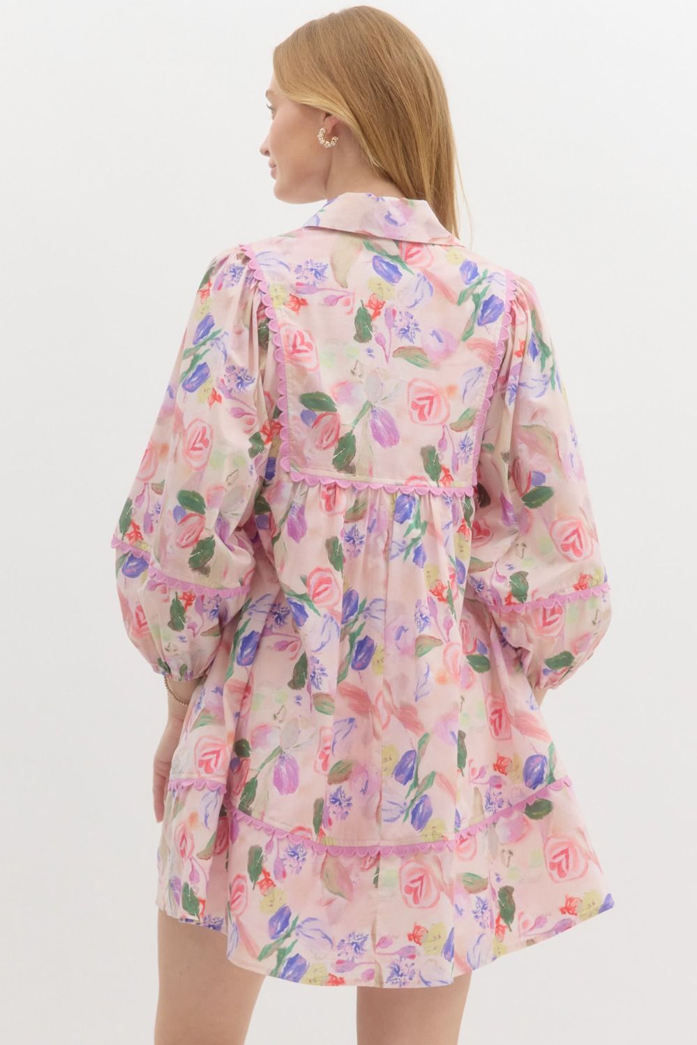 Sweet Serenity Dress - Pink