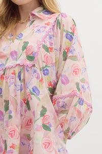 Sweet Serenity Dress - Pink