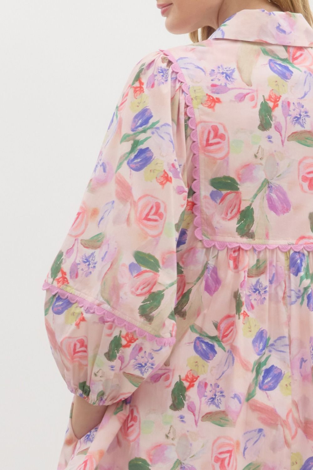 Sweet Serenity Dress - Pink