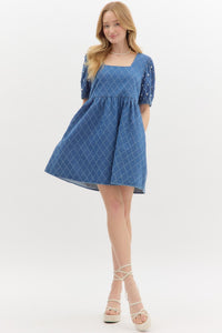 Hidden Treasure Dress - Denim