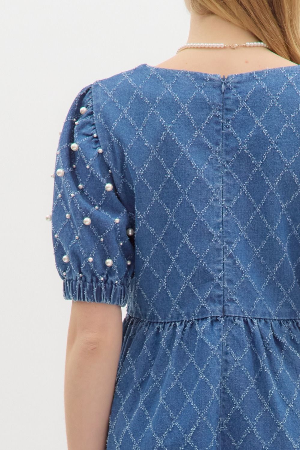 Hidden Treasure Dress - Denim