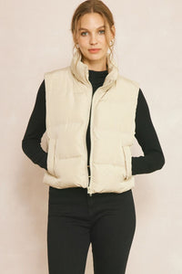 Double Down Vest - Sand