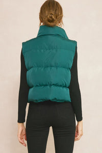 Double Down Vest - Green