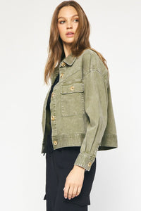 Out Of Frame Jacket - Olive