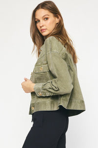 Out Of Frame Jacket - Olive