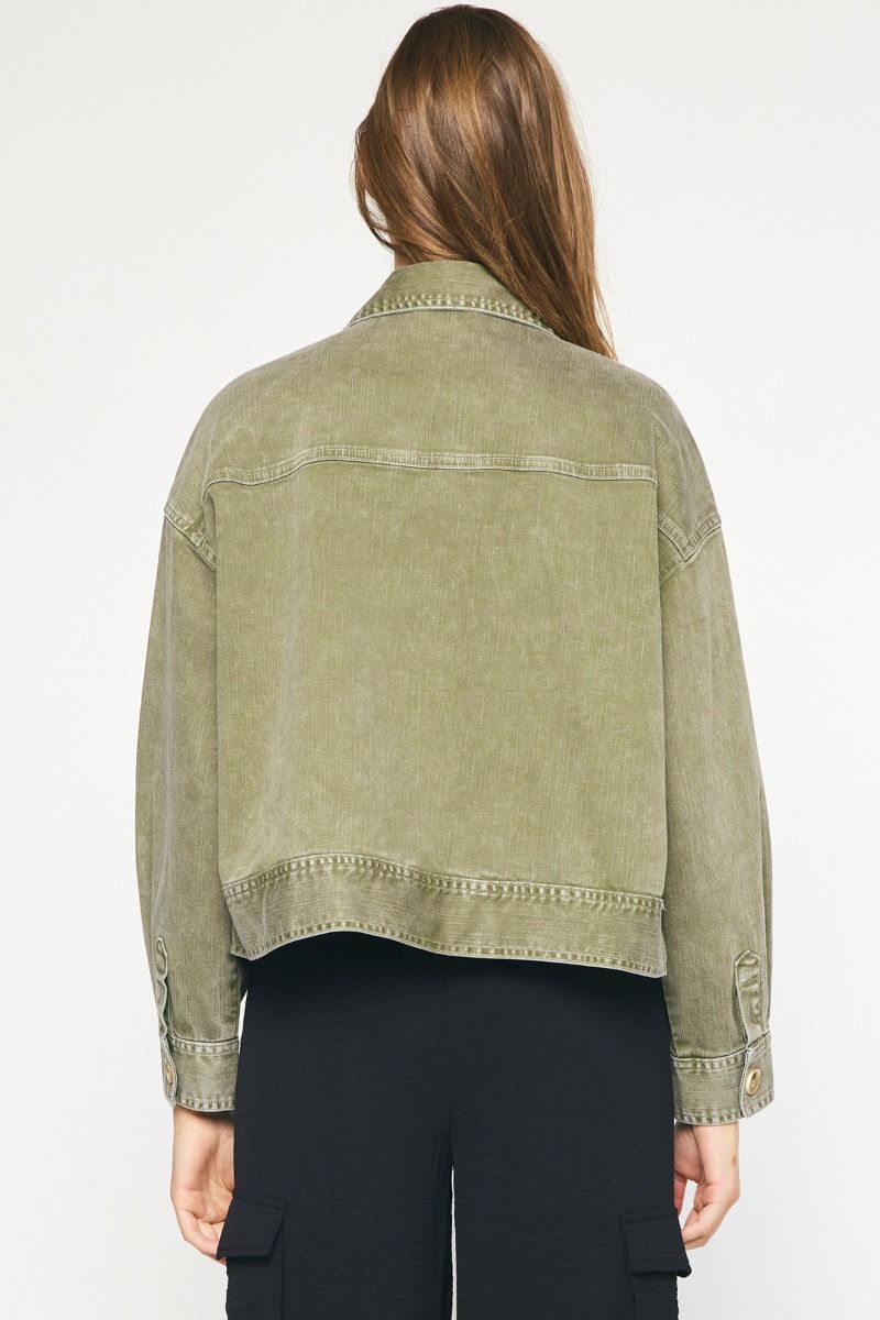 Out Of Frame Jacket - Olive