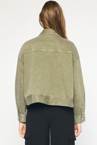 Out Of Frame Jacket - Olive